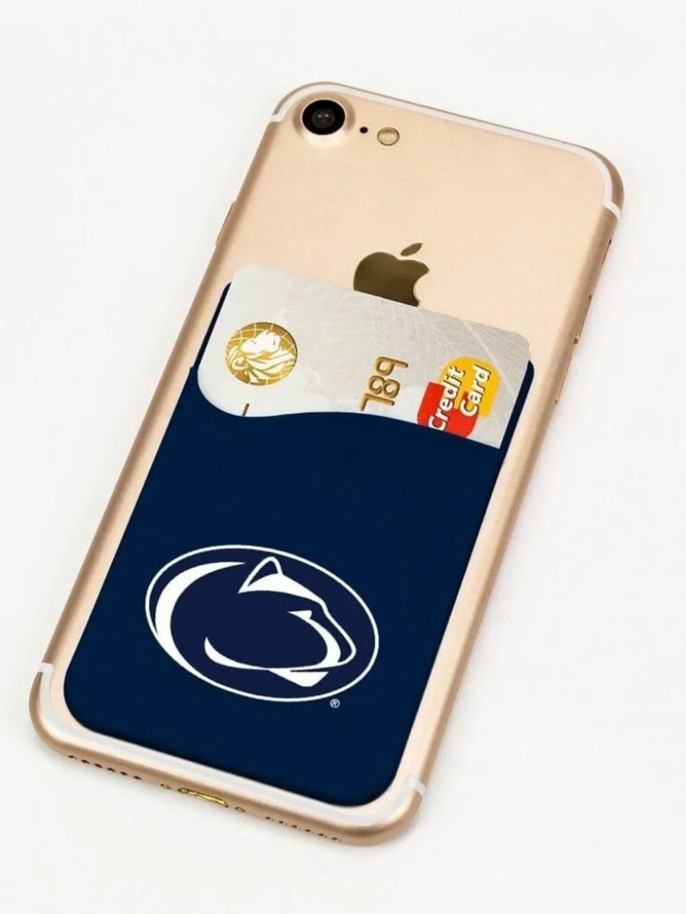 Penn State Nittany Lions Phone Wallet Elastic Universal 3M Adhesive NCAA Merch